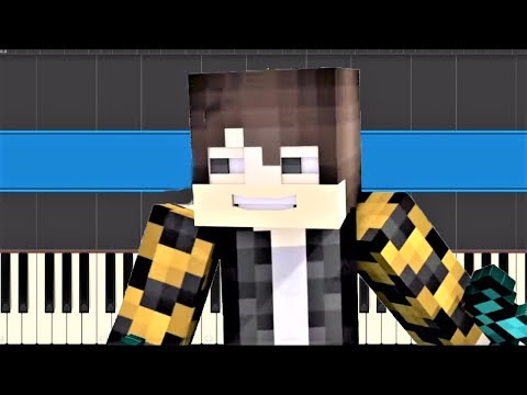 MC Songs by MC Jams - Minecraft Song - Hacker ♫ Learn How To Play Piano and Minecraft Songs Tutorial Synthesia
