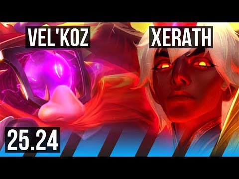 VEL'KOZ vs XERATH (MID) | EUNE Master | 25.24