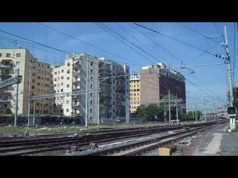 E656.472 sul Treno Pellegrini EXP 14035 Lourdes - Palermo Centrale, in arrivo a Roma Ostiense