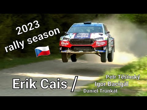 ERIK CAIS 🇨🇿 | Škoda Fabia RS Rally2 | RALLY Season 2023 (Croatia, Poland, Barum, Hungary, CER)