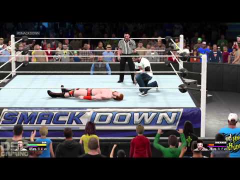WWE2K15 My Career Mode (PS4/60fps) pt85 - Sheamus' Final Match