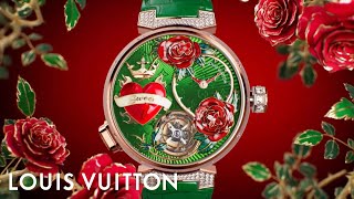 Louis Vuitton Tambour Fiery Heart Automata Watch