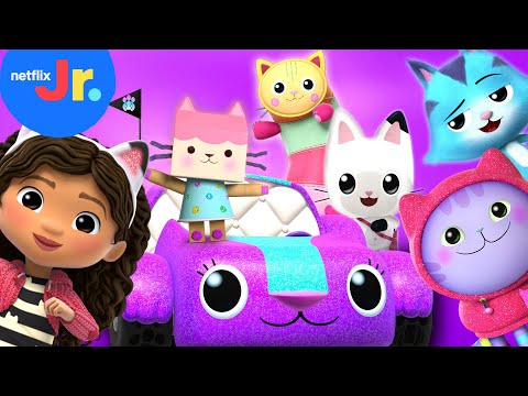 Cat of the Day Song Compilation PART 2 ?? Gabby's Dollhouse | Netflix Jr