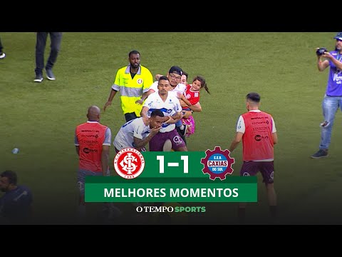 INTERNACIONAL 1 X 1 CAXIAS - Veja os melhores momentos do jogo