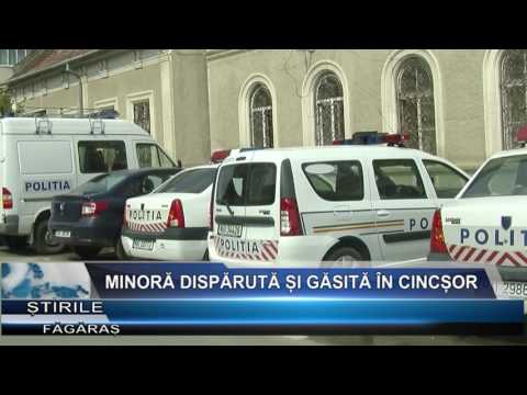 Minora disparuta si gasita in Cincsor