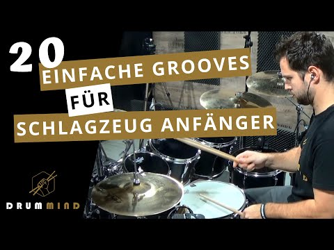 20 einfache Grooves für Schlagzeug Anfänger