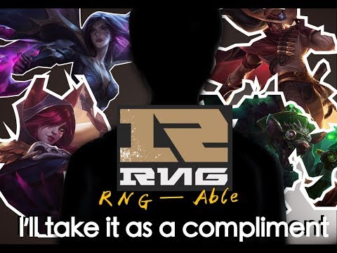 Is it the greatest compliment in league of legends? - RNG adc able random clips