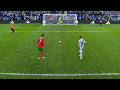 When Cristiano Ronaldo Meets Lionel Messi for the First Time at National Level