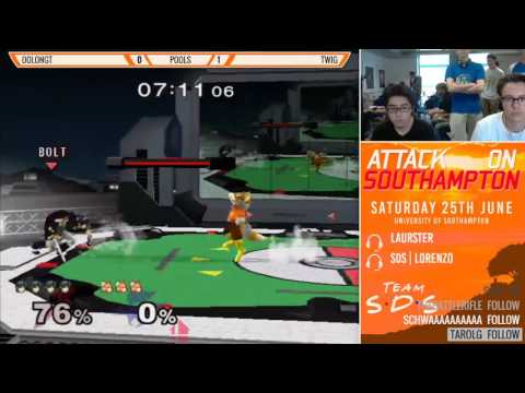 Attack on Southampton - Pools - OolongT (Marth) vs Twig (Fox)