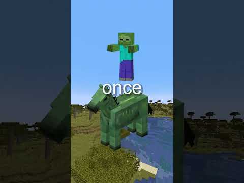 The Secret Behind The Zombie Horse In Minecraft...