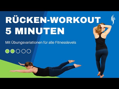 Kurzes Rückenworkout für Zuhause | 5 Minuten | ES FUNKtioniert  - 28-Tages Februar Challenge