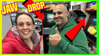 MASSIVE Arcade in his house!