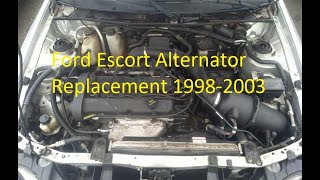 Ford Escort Alternator Replacement 1998-2003 ZX2