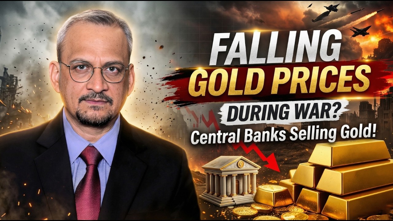 Is Gold Still a Safe Haven? Prices Falling During War | Krishan Sharma