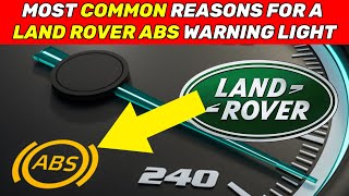 ABS/HDC Warning Light Most Common Reasons On A Land Rover/Range Rover  - How To Reset