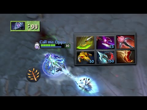 When you destroy with 30LVL Drow Ranger: