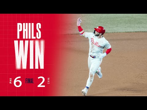 Phillies vs. Nationals Game Highlights (8/15/25) | MLB Highlights