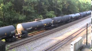 preview picture of video 'Norfolk Southern Action in Cassandra, PA'
