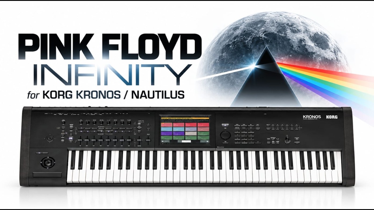 SSX203 - PF Infinity - Pink Floyd Anthology V3 - Korg Nautilus Series ( 128 presets ) - Video Preview 1