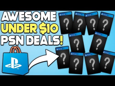 10 AWESOME PSN GAME DEALS UNDER $10 RIGHT NOW!