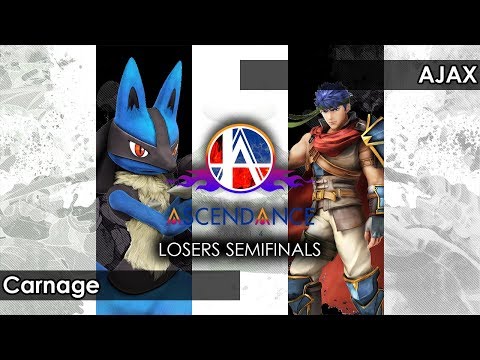 Smash 4: OPB | Carnage (Lucario) V FP | AJAX (Ike) - Ascendance 44 Tournament SSB4