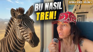 Afrika’da Milli Parkın İçinden Geçen Trene Bindik! 🦓 | Afrika 5