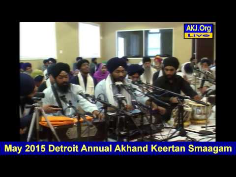 025 Detroit May 2015 Smaagam - Raensabaayee Keertan - Bh. Karman Singh Jee Toronto