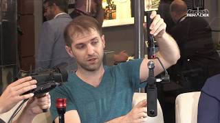 Guru 360 camera stabilizer, Guru Air 360 and Moza Wearable Kit -- Immersive Shooter at NAB 2017