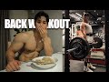 鶏と玄米と野菜！背中の日！ | Back Day