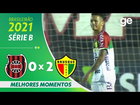 Gols e lances de Brasil de Pelotas x Brusque