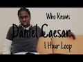 Who Knows Daniel Caesar 1 Hour Loop