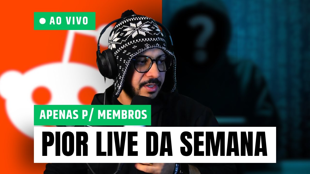🚨 LIVE PRA RECLAMAR DO TRABALHO - Seja membro