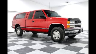 Video Thumbnail for 1996 Chevrolet Silverado 1500 4x4 Extended Cab