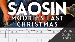 Saosin- Mookies Last Christmas Cover (Guitar Tabs On Screen)