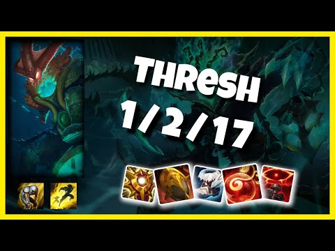 Thresh vs Nami BR Challenger SUPPORT (1/2/17) - v11.5