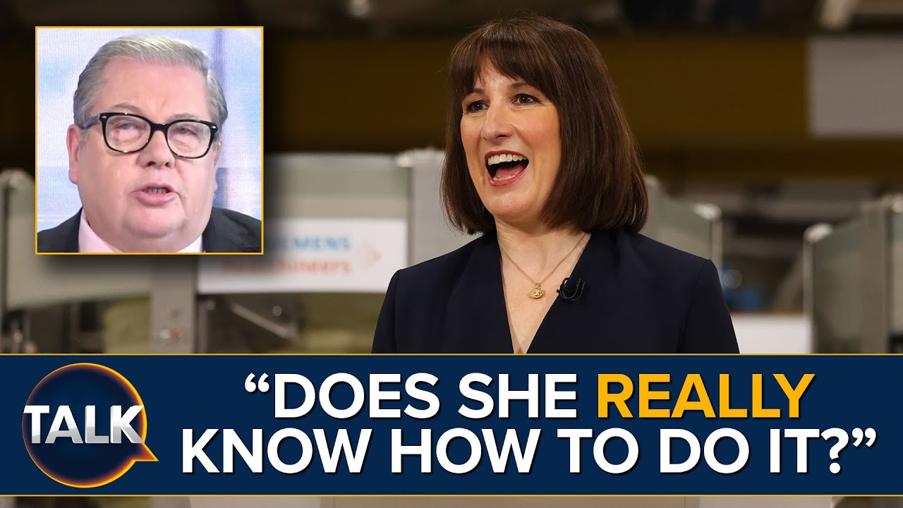 "More Burdens!" | Rachel Reeves Delivers Speech on Reviving Britain's Struggling Economy