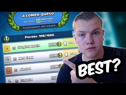 BEST DECK RIGHT NOW?! #1 Tournament Chest + LIVE Battles in Grand Challenge - Clash Royale