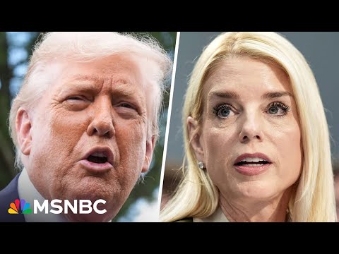 Trump asked if AG Bondi told him his name appeared in Epstein files