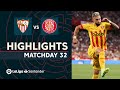 Resumen de Sevilla FC vs Girona FC (0-2)