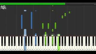 Sail On - Commodores | Adelina Piano synthesia tutorial