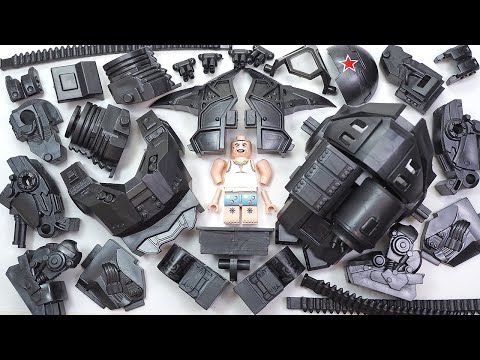 LEGO The Amazing Spider-Man | Rhino Mech Robot Unofficial Lego minifigures