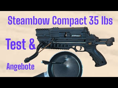 Bratpfannen-Test & CAW-Angebote Pistolenarmbrust Steambow Stinger ll Compact 35 & 55 lbs Tactical