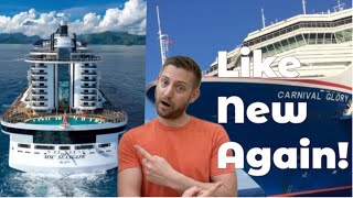 Carnival Glory NEW out of Dry Dock & MSC Expansion News!