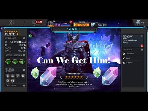 $200 6 Star Stryfe & Jubilee Cavalier Crystal Opening Kabamed Again ? Marvel Contest of Champions