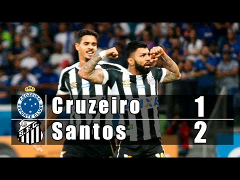 Cruzeiro 1 x 2 Santos (MELHORES MOMENTOS) Copa do Brasil 2018 | 15/08/18 |