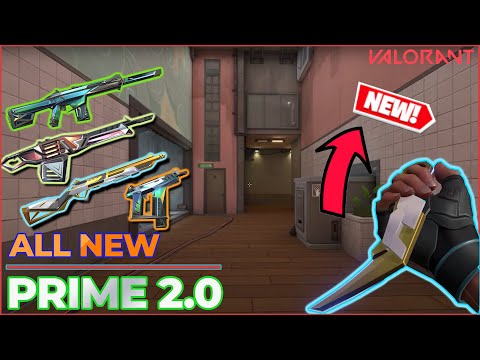 Valorant | *NEW* PRIME 2.0 SKINS - All Variants, Showcase & NEW Karambit