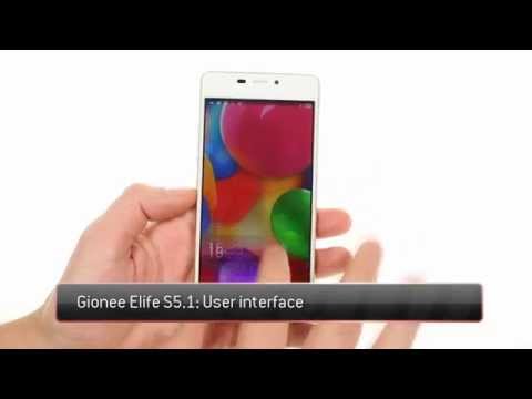 Gionee Elife S5.1 user interface