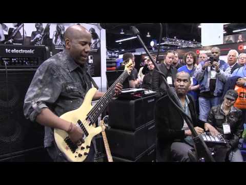 Nathan East performing at TC Electronic 1