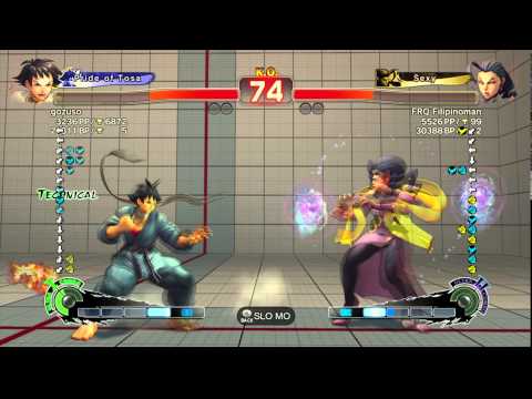 SSFIVAE~ Makoto (gozuso) vs.  Rose (FRQ Filipinoman) HD