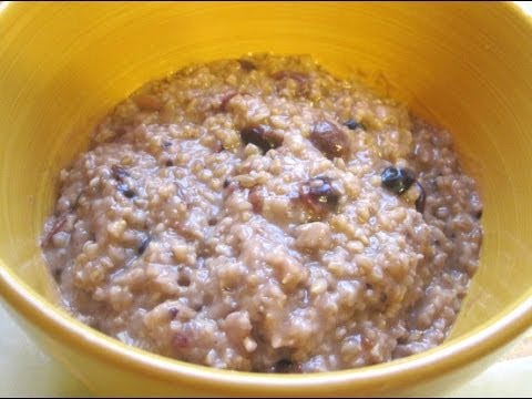 Dried Berry Oatmeal Recipe - EcoRico